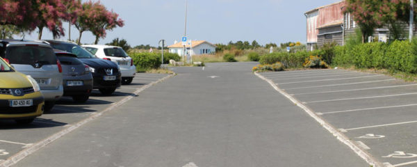 parking sur l’île de Ré