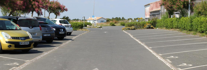 parking sur l’île de Ré